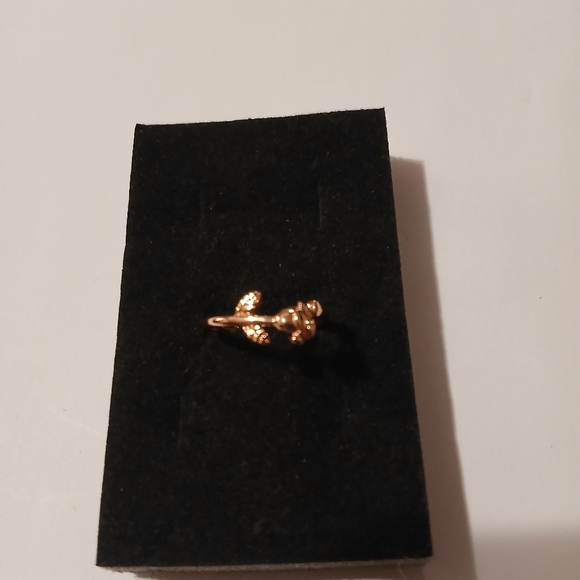 Jewelry - Rose Gold "Rose" Toe Ring